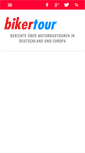 Mobile Screenshot of bikertour.info
